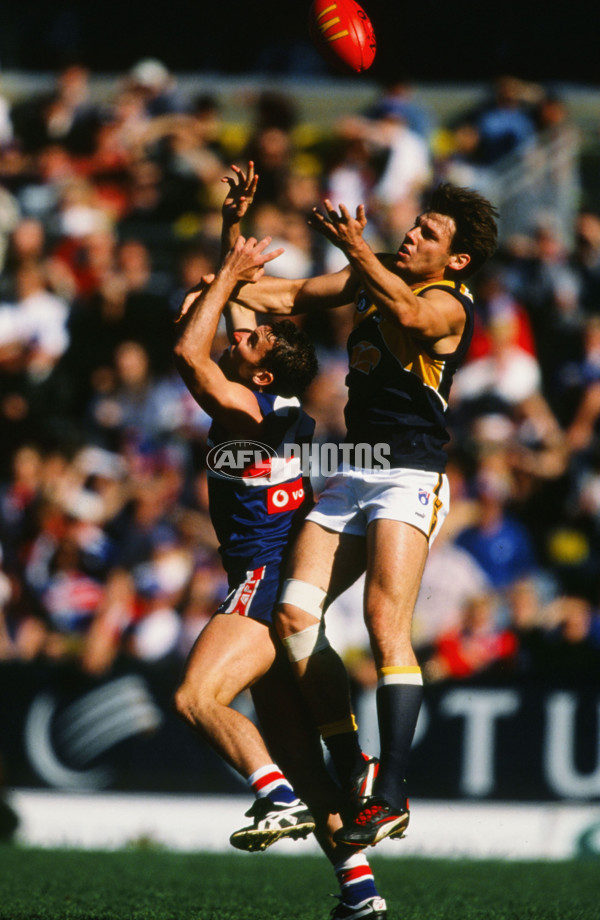 AFL 1999 Round 21 - Western Bulldogs v West Coast Eagles - 22972