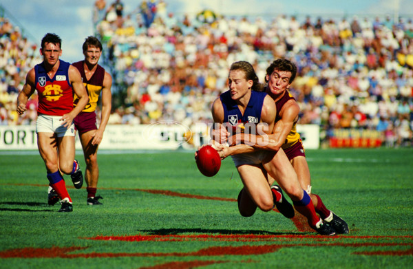 VFL 1980's - Brisbane v Fitzroy - 25215
