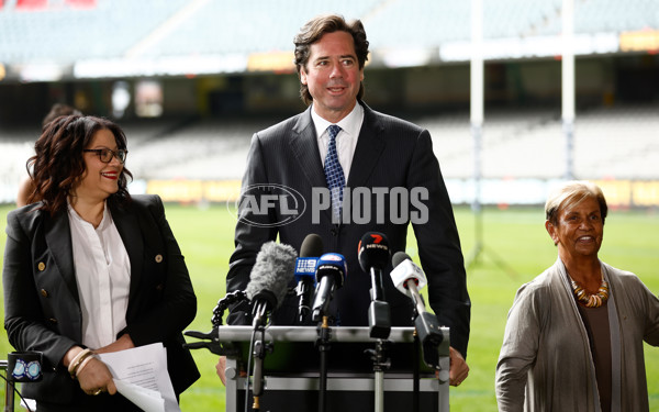 AFL 2023 Media - Sir Doug Nicholls Round Launch - A-37955851