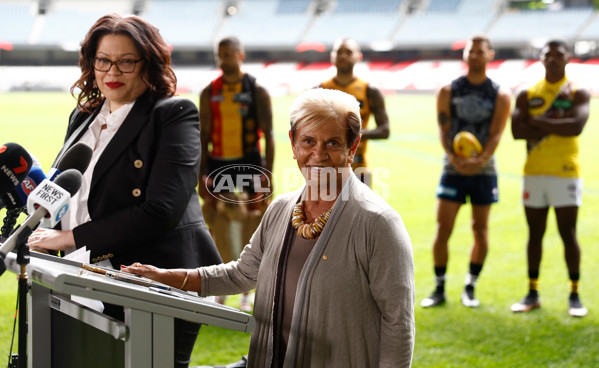 AFL 2023 Media - Sir Doug Nicholls Round Launch - A-37955852