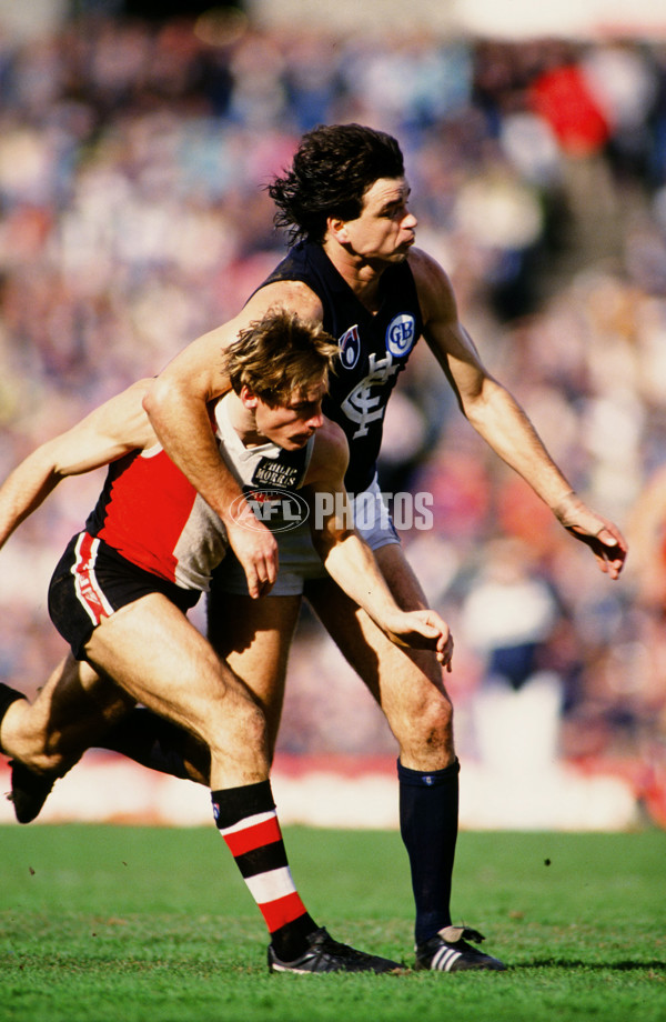 AFL 1992 Round 20 - Carlton v St Kilda - 26605