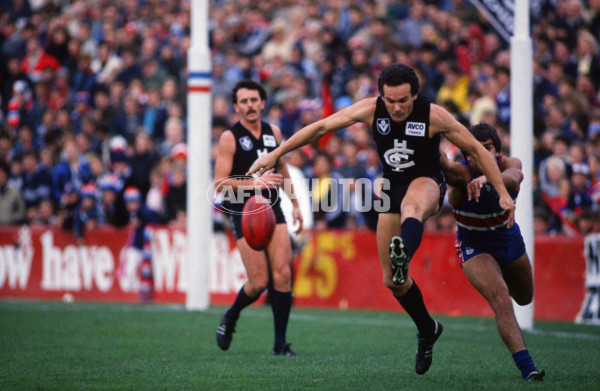 VFL 1985 - Footscray v Carlton - 26747