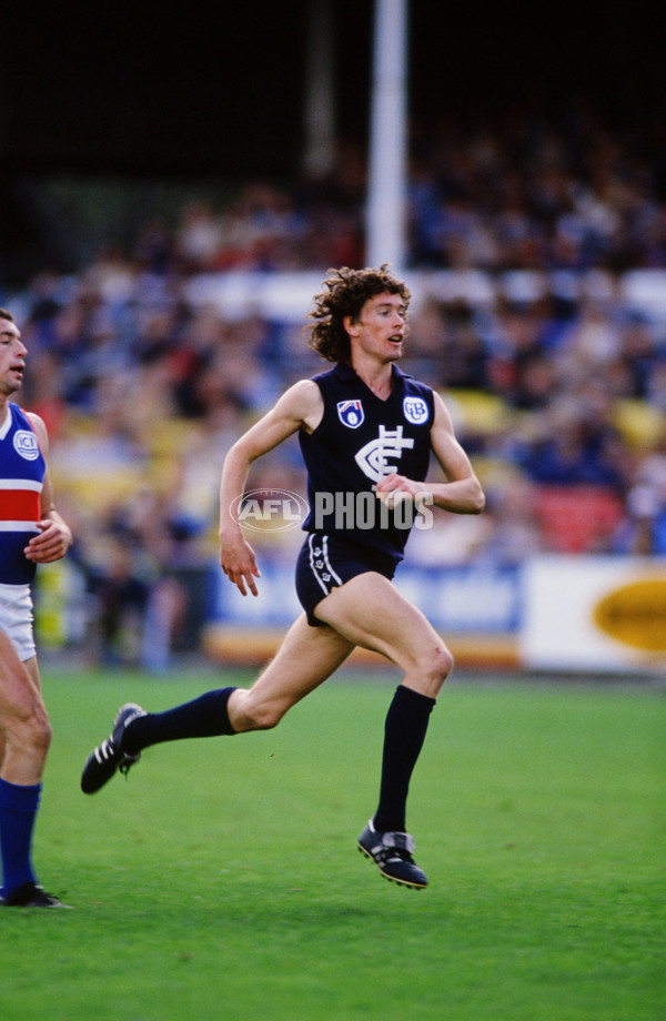 AFL 1991 - Footscray v Carlton - 26757