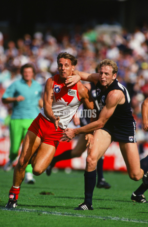AFL 1992 - Carlton v Sydney - 27118