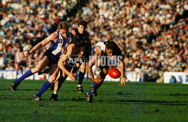 VFL 1980's - North Melbourne v Carlton - 27117