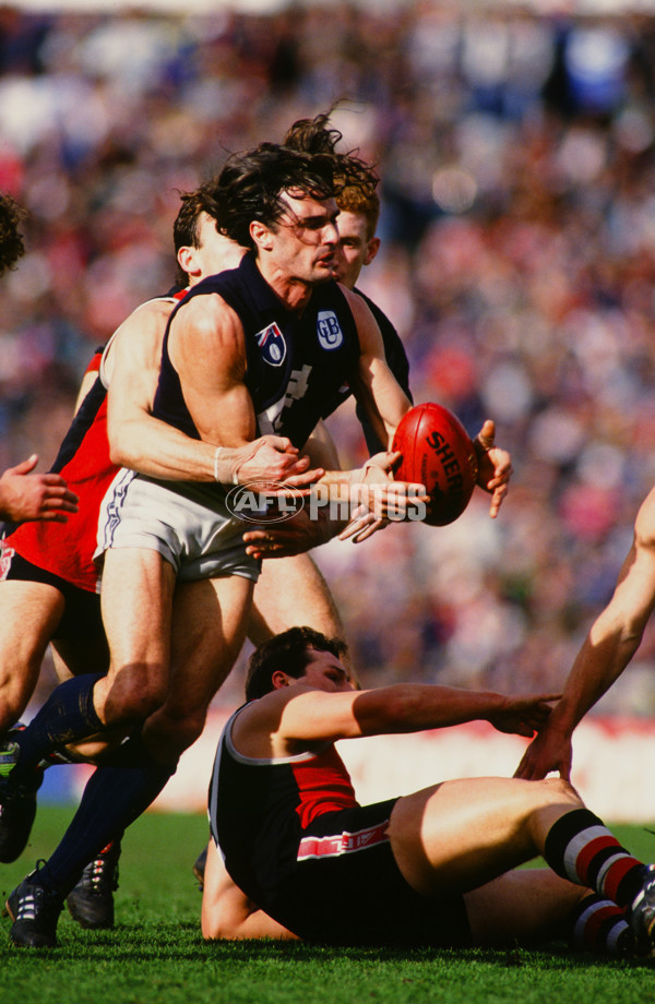 AFL 1992 Round 20 - Carlton v St Kilda - 27119