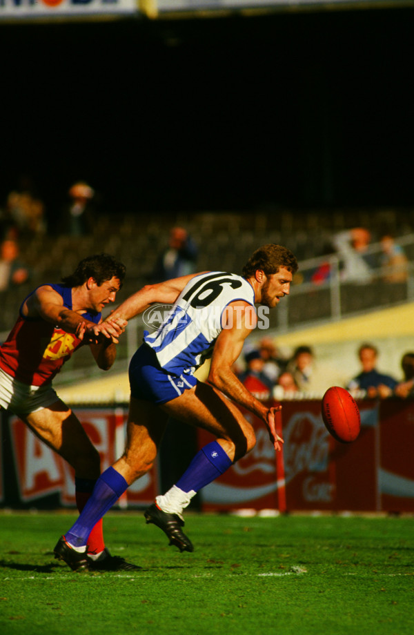 VFL 1987 - North Melbourne v Fitzroy - 27991