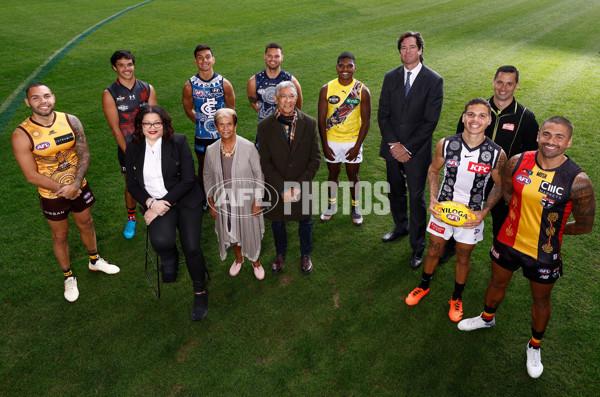 AFL 2023 Media - Sir Doug Nicholls Round Launch - A-38094852