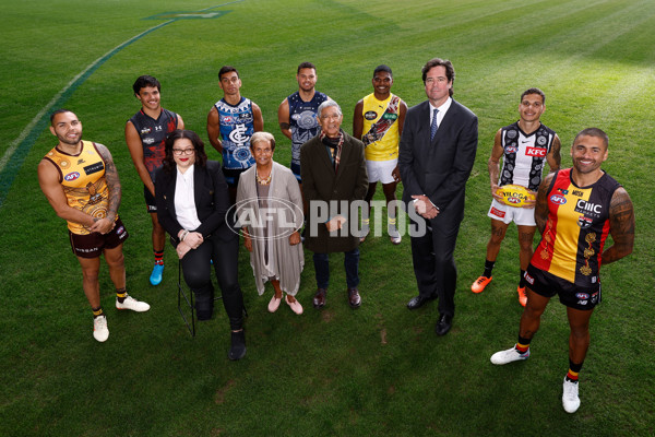 AFL 2023 Media - Sir Doug Nicholls Round Launch - A-38094853