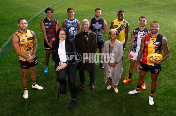 AFL 2023 Media - Sir Doug Nicholls Round Launch - A-38097625