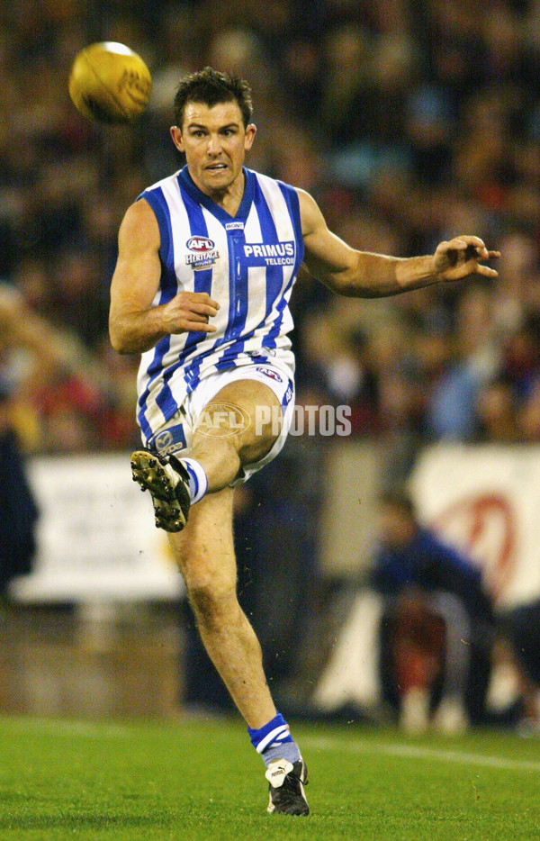 AFL 2004 Rd 18 -  Adelaide Crows v Kangaroos - A-38132324