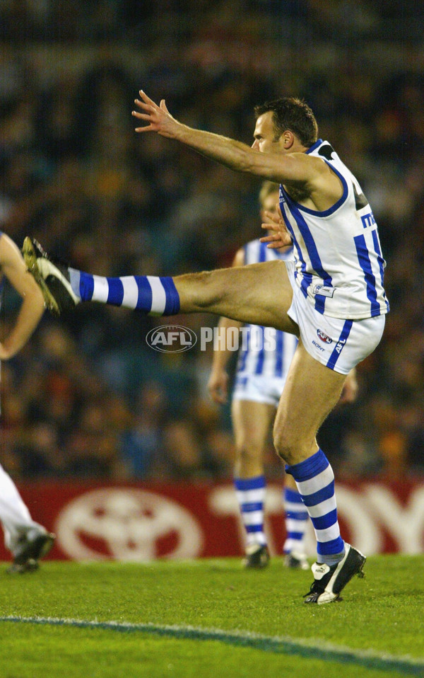 AFL 2004 Rd 18 -  Adelaide Crows v Kangaroos - A-38132339