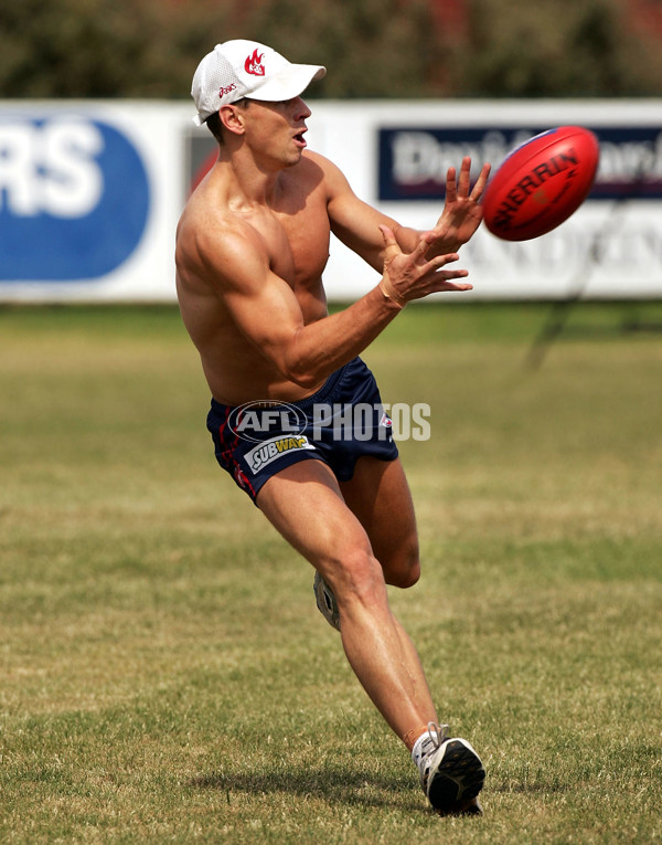 AFL 2004 Media - Melbourne Training 291104 - A-38172191