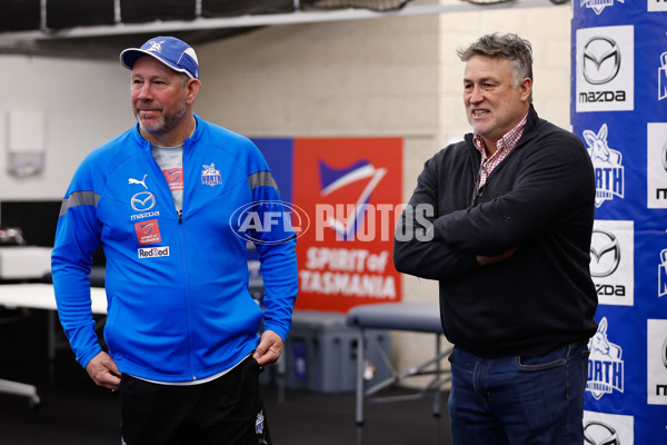 AFL 2023 Media - North Melbourne Media Opportunity 190523 - A-38220673