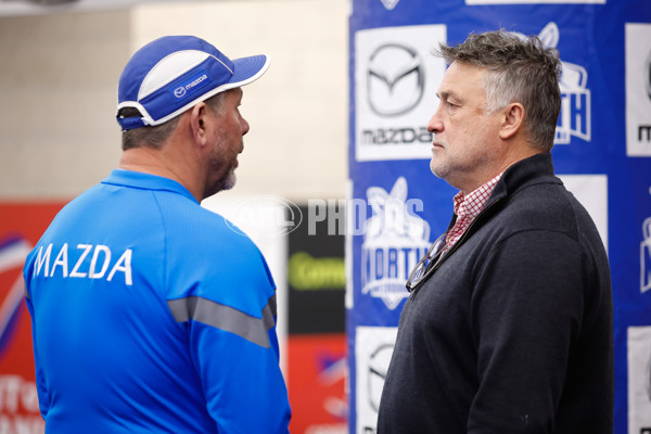 AFL 2023 Media - North Melbourne Media Opportunity 190523 - A-38221152