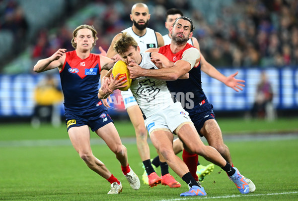 AFL 2023 Round 12 - Melbourne v Carlton - A-39560634