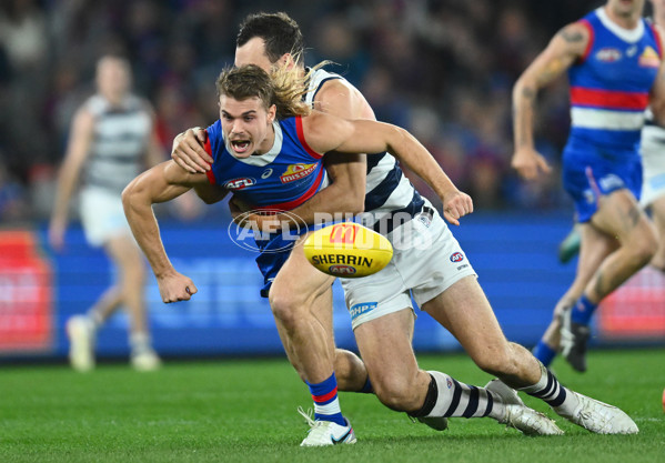 AFL 2023 Round 12 - Western Bulldogs v Geelong - A-39592898