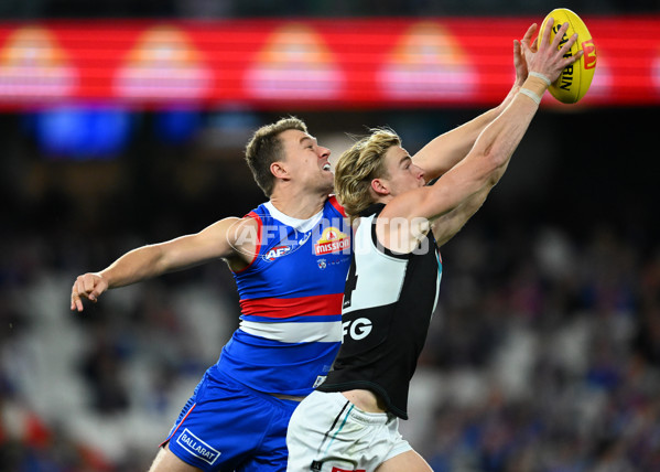 AFL 2023 Round 13 - Western Bulldogs v Port Adelaide - A-39727762