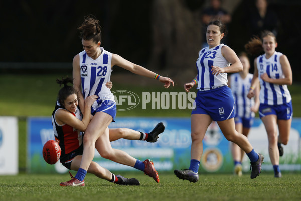 VFLW 2023 Round 12 - North Melbourne v Southern Saints - A-40086132