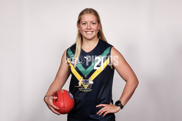 AFLW 2023 Media - AFLW Academy Jumper Presentation - A-40109837