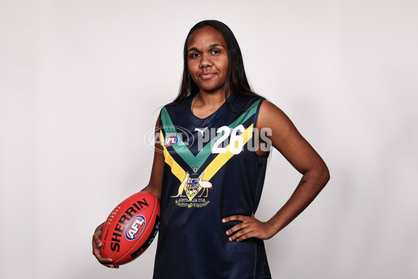 AFLW 2023 Media - AFLW Academy Jumper Presentation - A-40109857