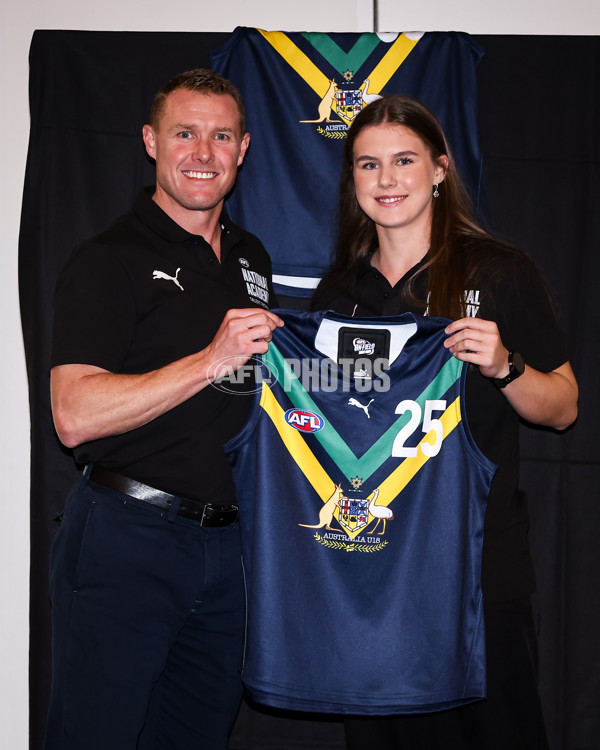 AFLW 2023 Media - AFLW Academy Jumper Presentation - A-40111098