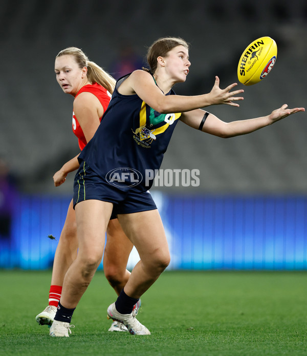 AFLW 2023 Media - AFL Academy Girls v Under 23 All-Stars - A-40128062