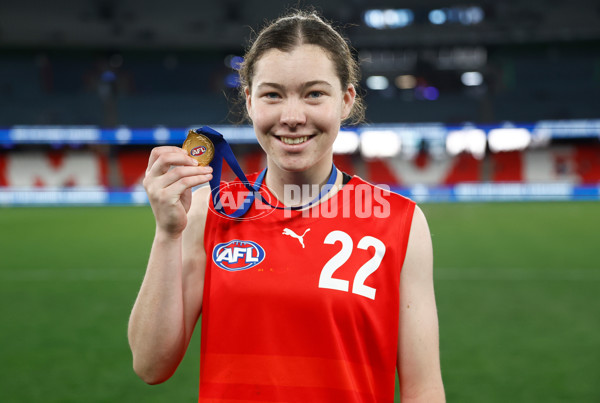 AFLW 2023 Media - AFL Academy Girls v Under 23 All-Stars - A-40130877