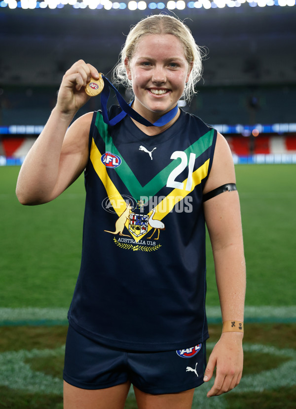 AFLW 2023 Media - AFL Academy Girls v Under 23 All-Stars - A-40130878