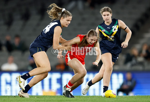 AFLW 2023 Media - AFL Academy Girls v Under 23 All-Stars - A-40133580