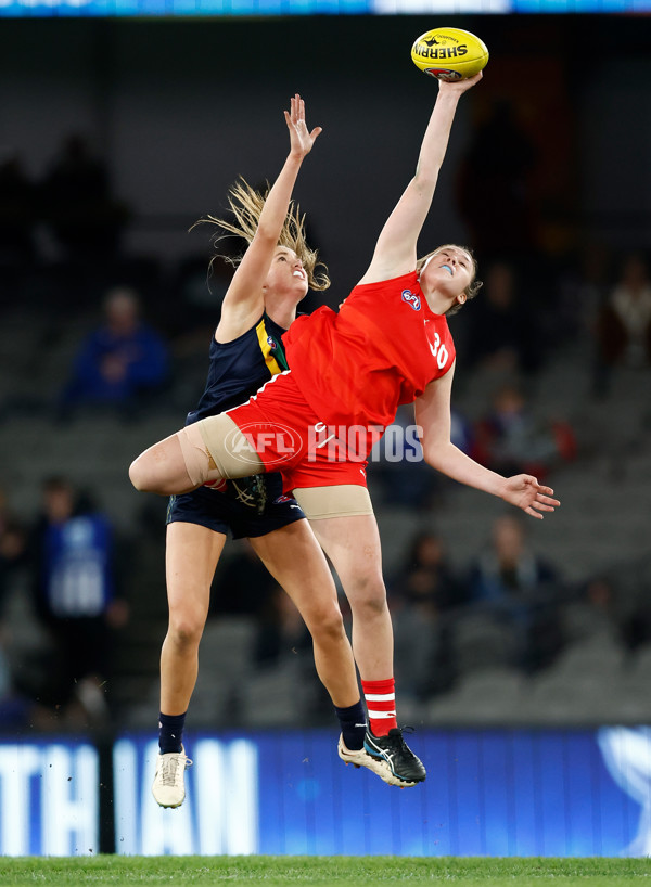 AFLW 2023 Media - AFL Academy Girls v Under 23 All-Stars - A-40133581