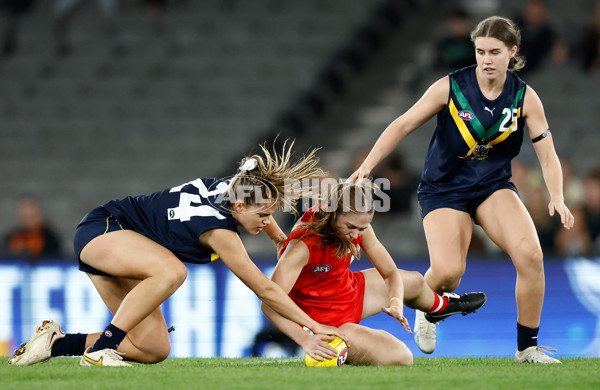 AFLW 2023 Media - AFL Academy Girls v Under 23 All-Stars - A-40133585