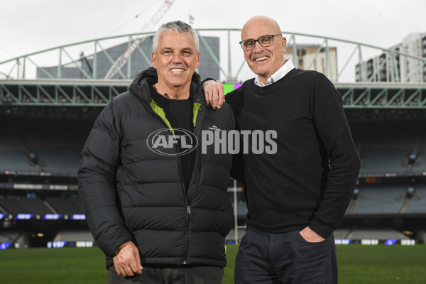 AFL 2023 Media - Hall of Fame Media Opportunity - A-40424391