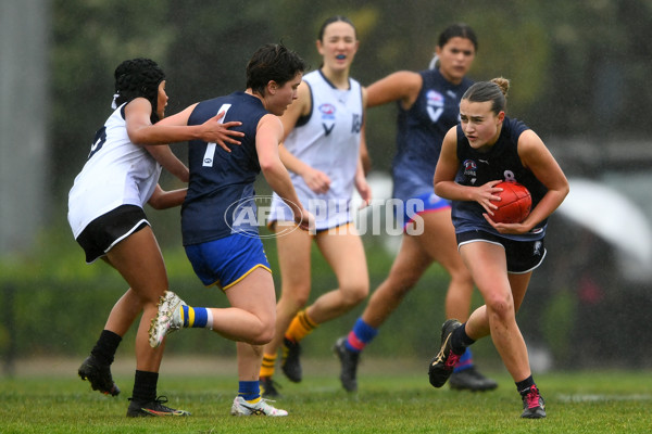 AFL 2023 Girls Victorian Diversity All-Stars - Vic Country v Vic Metro - A-40427222