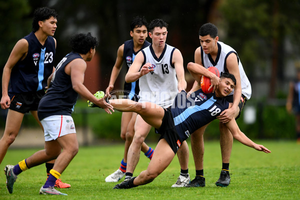 AFL 2023 Boys Victorian Diversity All-Stars - Vic Country v Vic Metro - A-40428330
