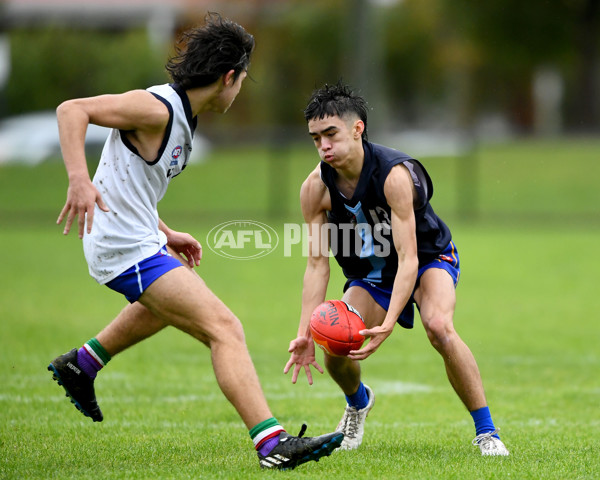 AFL 2023 Boys Victorian Diversity All-Stars - Vic Country v Vic Metro - A-40428341