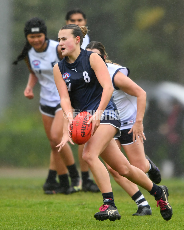 AFL 2023 Girls Victorian Diversity All-Stars - Vic Country v Vic Metro - A-40428366