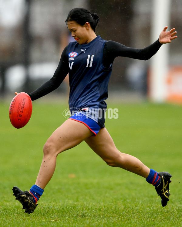 AFL 2023 Girls Victorian Diversity All-Stars - Vic Country v Vic Metro - A-40431140