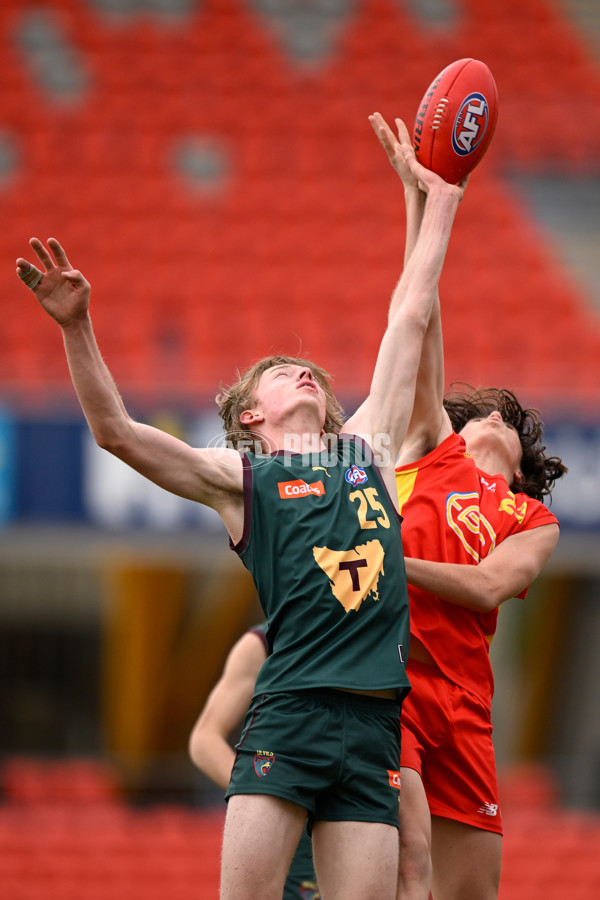 AFL 2023 U16 Boys Championships - Gold Coast v Tasmania - A-40554126