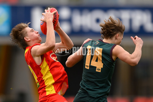 AFL 2023 U16 Boys Championships - Gold Coast v Tasmania - A-40554135