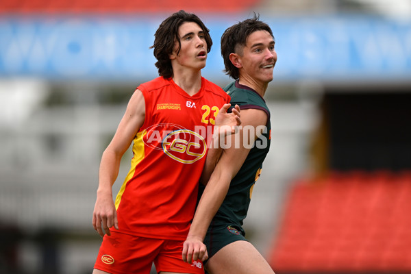 AFL 2023 U16 Boys Championships - Gold Coast v Tasmania - A-40554836