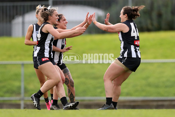 VFLW 2023 Qualifying Final - Collingwood v Port Melbourne - A-40643777