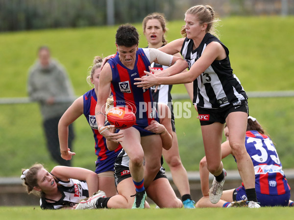 VFLW 2023 Qualifying Final - Collingwood v Port Melbourne - A-40643778