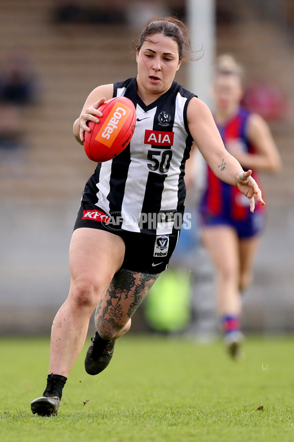 VFLW 2023 Qualifying Final - Collingwood v Port Melbourne - A-40646808