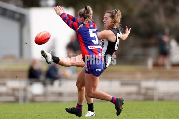 VFLW 2023 Qualifying Final - Collingwood v Port Melbourne - A-40646815