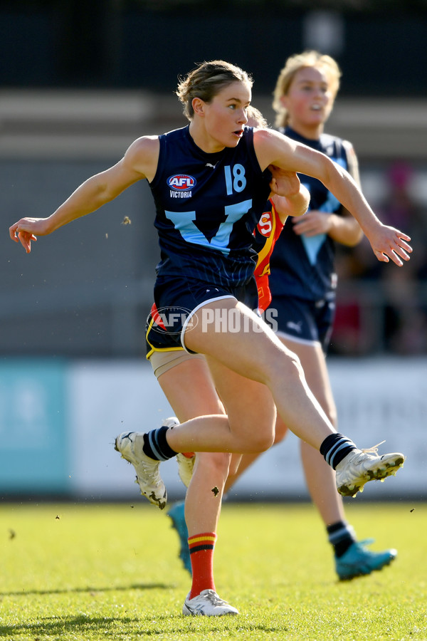 AFLW 2023 U18 Girls Championships - Vic Metro v South Australia - A-40648442