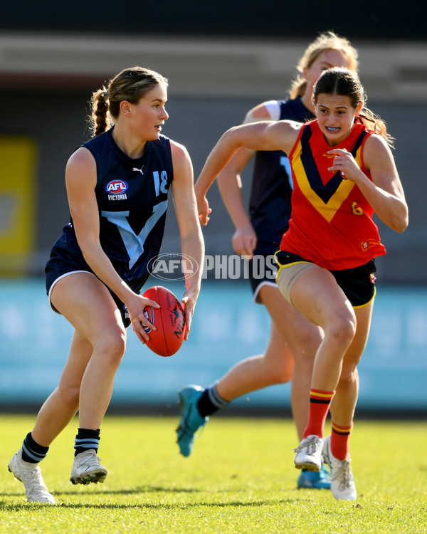 AFLW 2023 U18 Girls Championships - Vic Metro v South Australia - A-40649013