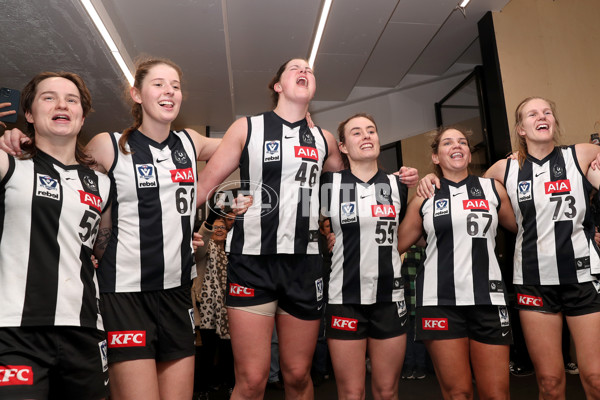 VFLW 2023 Qualifying Final - Collingwood v Port Melbourne - A-40651408