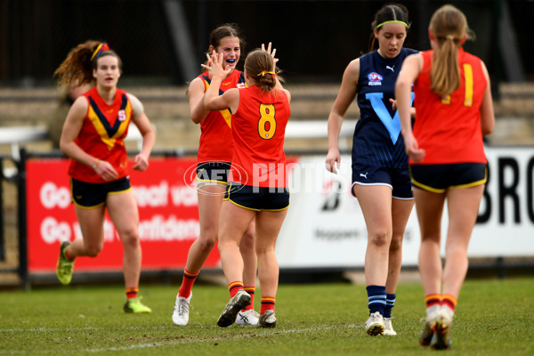 AFLW 2023 U18 Girls Championships - Vic Metro v South Australia - A-40652272