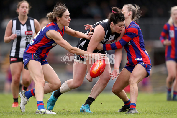 VFLW 2023 Qualifying Final - Collingwood v Port Melbourne - A-40667345